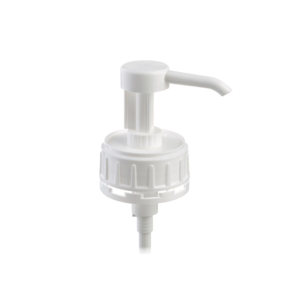Tapon Estandar R50 blanco + bomba dosificadora 4 ml. + bloqueo