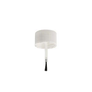 Tapon R28 blanco con pincel para 40 ml
