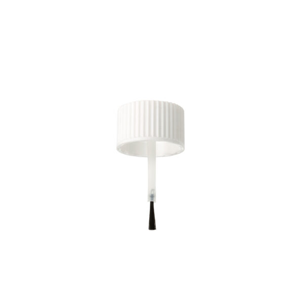Tapon R28 blanco con pincel para 40 ml
