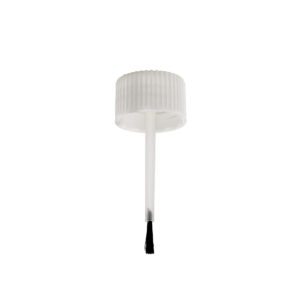 Tapon R28 blanco con pincel para 60 ml