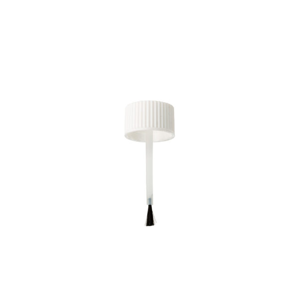 Tapon R28 blanco con pincel para 60 ml