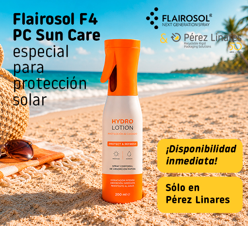 Flairosol F4 PC Sun Care especial para protección solar